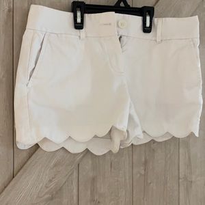 Loft by Ann Taylor Scallop shorts